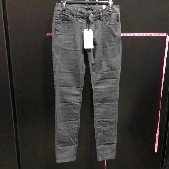 prAna Kara Jean Solid straight leg stretch,5 pocket,belt loop denim gray,organic - Picture 1 of 10